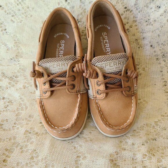 SPERRY TOP-SIDER-- STYLE --SHORESIDER 3 EYE BOAT-- US 12.5 MEDIUM/TAN - Picture 5 of 7